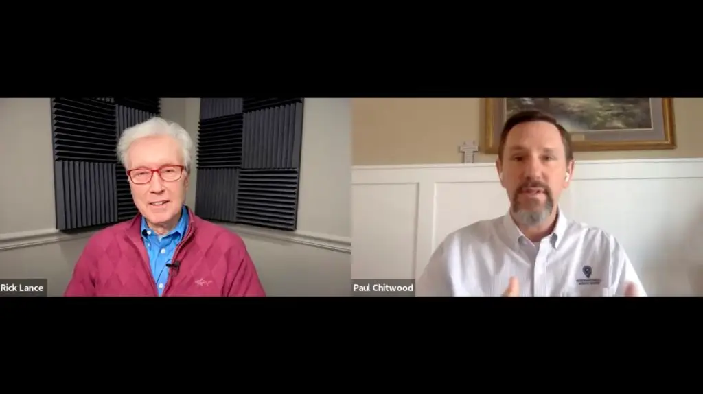 Zoom call between Dr. Rick Lance and Dr. Paul Chitwood